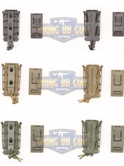 เพ้าเเม็กกาซีน Scorpion Soft Shell 9mm.&.45cal (ซองแม็กกาซีนปืนสั้น Scorpion Soft Shell) Scorpion Shape Soft Shell Magazine Pouch (9mm.&.45cal)