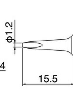 ปลายหัวแร้ง HAKKO รุ่น T18-S9 Shape-S9 ใช้กับ HAKKO FX-600