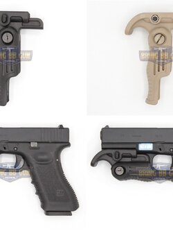 กริ๊ปมือหน้าพับติดปืนGlock