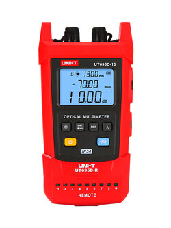 UNI-T UT695D-10 เครื่องวัดแสงไฟเบอร์ออพติก ไฟเบอร์ออบติกพาวเวอร์มิเตอร์ วัดสายไฟเบอร์ออพติก รุ่น 695D