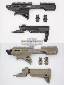 ชุดประกอบปืนสั้น Kidon (Toy Version) รุ่น กระเป๋าผ้า