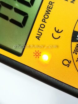 Digital multimeter CHY DT-9205a ครบทุกฟังช์ขั่นพื้นฐาน ราคาประหยัด