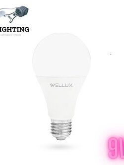 WELLUX Bulb Aluminum 9W เดย์ไลท์ วอร์มไวท์