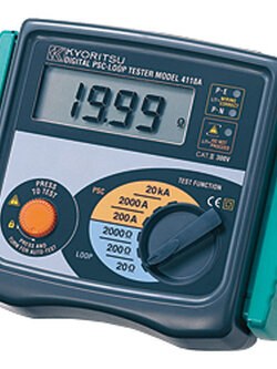 KYORITSU 4118A ควบคุมการทำงานด้วยไมโครโปรเซสเซอร์ ทำให้มีความถูกต้องแม่นยำสูง