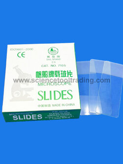 กระจกสไลด์ ขอบฝ้า 1x3 นิ้ว (72แผ่น)