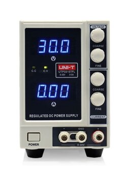 UTP3315TFL DC Power Supply เพาเวอร์ซัพพลายปรับค่าได้แบบดิจิตอลขนาด 30v 5A สินค้าแท้100% สามารถออกใบกำกับภาษีได้