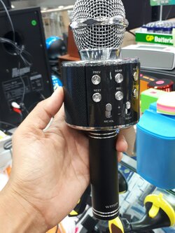 ไมค์โครโฟนคาราคาโอเกะ บูลทูธ BT Microphone Karaoke