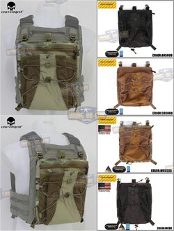 กระเป๋าติดเสื้อเวส รุ่น LXB ยี่ห้อ Emerson (LXB Style Bungee Pack)