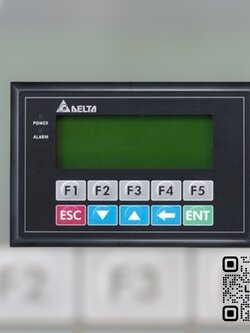 Delta Text Panel Model:TP04G-AL-C, RS-232
