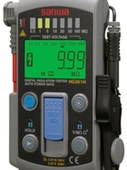 HG561H SANWA Small size 7 test voltage ranges Insulation Resistance