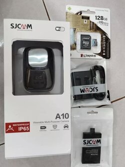 กล้อง Body Cam กล้องติดตัวตำรวจ กล้องตรวจการณ์ กล้องติดหน้าอก รุ่น SJCAM A10 Wifi คมชัด FULL HD 1080P Night Vision infrared