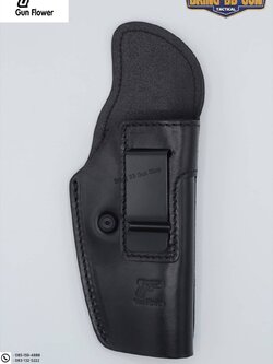 ซองปืนพกใน IWB ยี่ห้อ Gun&Flower รุ่นหนังแท้ (Gun&Flower Leather Holster) รุ่น XL (Colt M1911)