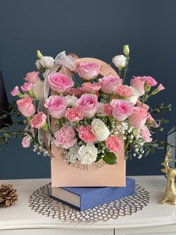 กระเช้าดอกไม้ กระเช้าดอกไม้แสดงความยินดี กระเช้าดอกไม้เยี่ยมไข้ กระเช้าดอกไม้วันเกิด