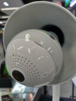 Light buld wifi Camera กล้องหลอดไฟ ติดแทนไฟบ้านได้ทันที 27 mm.
