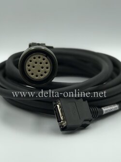 Delta encoder cable ASDA-A2 Model:ASD-CAEN1010(10M.)