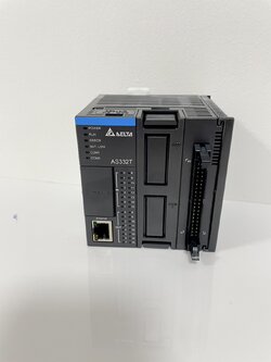 Delta PLC Model: AS332T-A, 16 DI/16 DO,6 axes,transistor