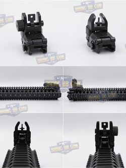 ศูนย์หน้า-หลังพับได้แบบโลหะ รุ่น MBUS