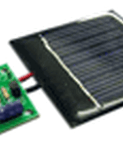 FUTUREKIT FK-1005 ไฟกระพริบสลับ ใช้พลังงานโซลาร์เซลล์ LED 2 ดวง (ชุดคิทยังไม่ประกอบ)