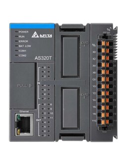 Delta PLC AS320P-B 8DI / 12DO 6 axes pulse output