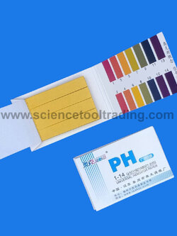 กระดาษวัดค่า PH 1-14 (80แผ่น)