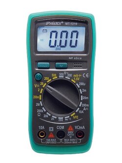 ดิจิตอลมัลติมิเตอร์PROS KIT MT-1210