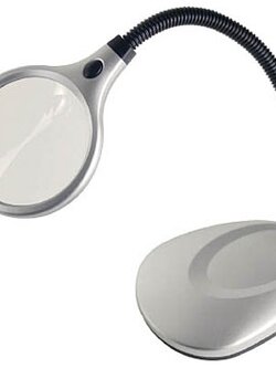 ENGINEER แว่นขยายแบบขาตั้งพร้อมไฟ LED SL-23