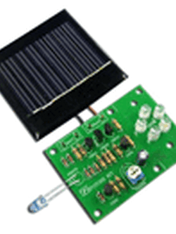 FUTUREKIT FK-1004 ไฟกลางคืน ใช้โซลาร์เซลล์ LED 5 ดวง (ชุดคิทยังไม่ประกอบ)