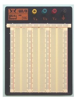 BREADBOARD แผ่นทดลองวงจร WBU-206