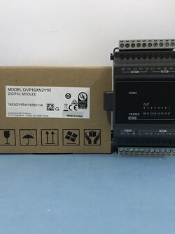 Delta PLC DVP16XN211R Extension 16O (Relay)