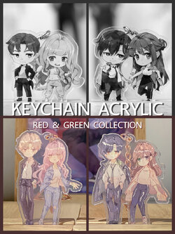 [พร้อมส่ง] KEYCHAIN ACRYLIC : พวงกุญแจอะคริลิก