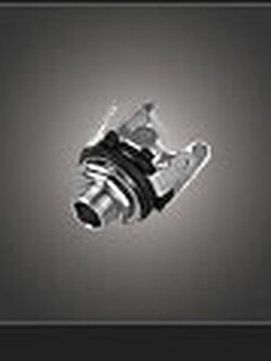 NTS YM-152 แจ๊คโฟนสเตอริโอ 1/4" 3 ขา สำหรับติดแท่น