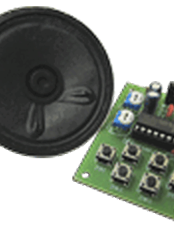 FUTUREKIT FK-1318 เสียงสัตว์ 5 เสียง (เป็ด,แม่ไก่,นกแก้ว,ไก่ขัน,นกกาเหว่า) (ชุดคิทยังไม่ประกอบ)