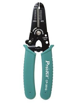 คีมปลอกสาย AWG 20-10 CP-302G (CN) PROSKIT