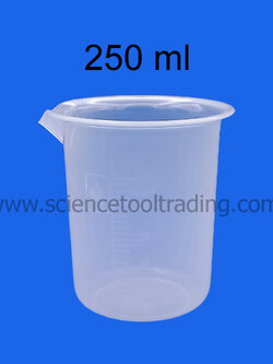 บีกเกอร์ พลาสติก 250 มล.