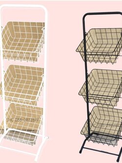 ชั้นสไตล🔸เหมาะสำหรับใส่เครื่องสำอางค์ ทำให้ลูกค้าหยิบซื้อง่าย 🔸น่ารักเหมาะกับทุกร้าน 🔸ทำจากเหล็ก สีสันสวยงาม ขาว-ดำ ขนาด ก.34 x ส.32 x ส.103 ค่าส่ง 55฿ #ชั้นวางเครื่องสําอาง #ชั้นวางสินค้า #ชั้นเหล็ก #ชั้นตักร้า #ชั้น่ารัก #ชั้นสีด