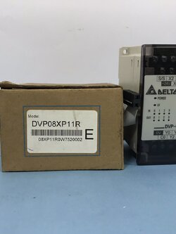 Delta PLC DVP08XP11R Extension (Relay)