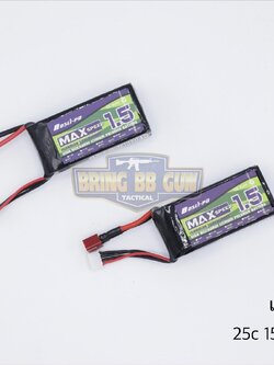 แบตลิโพBos Li-po รุ่น Max Speed 1.5 (25c 1500mAh 11.1V.)