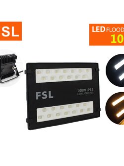 สปอร์ตไลท์ FSL-SPL-808A-100W แสงขาวและแสงวอร์มไวท์