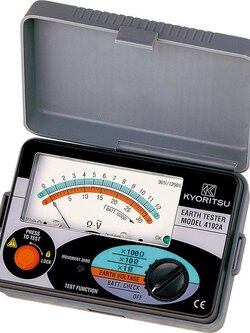 KYORITSU MODEL 4102A Earth Testers onebanmor