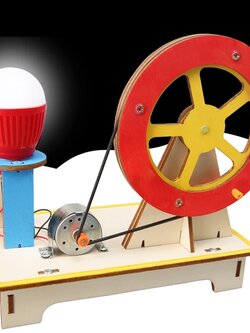 ชุด STEM แบบ DIY : เครื่องกำเนิดพลังงานไฟฟ้า