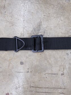 เข็มขัดหัวเหล็ก รุ่นผ้าหนา