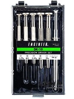 ไขควงชุดแบน/แฉก ENGINEER DK-10