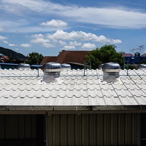 รับติดตั้งรางน้ําฝนสแตนเลส โทร 095-5375654 กันสาด ติดตั้งรางน้ำ เครื่องดูดควัน ปล่องระบายควัน ลูกหมุนระบายอากาศ