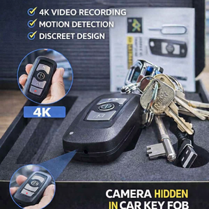 กล้องรีโมทรถยนต์ 4K CAM มินิไวไฟอัจฉริยะ ดูออนไลน์ได้ทุกที่