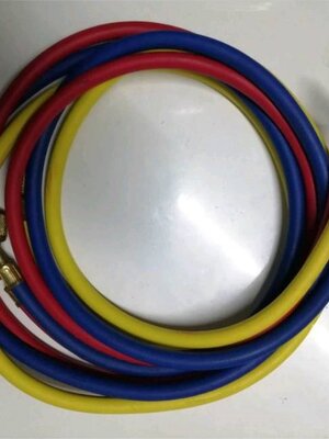 0000319 สายเกจ์น้ำยา สายเกจ์เติ่มน้ำยา แอร์บ้าน ตู้เย็น ยาว 36 นิ้ว 90 เซนติเมตร