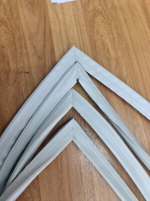 0000750 ขอบยาง ตู้เย็น พานาโชนิค Panasonic รุ่น NR-B41MV2 (ขอบบน) ขอบยางตู้เย็น 2 ประตู