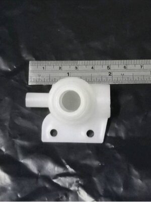 0000284 พลาสติก ข้อต่อ วาล์ว น้ำ เครื่อง ซักผ้า