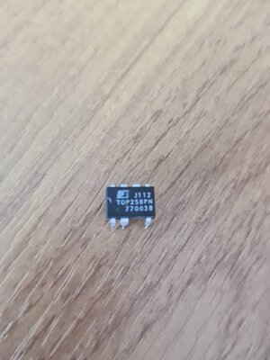 0000296 IC TOP258PN TOP258 ไอซี จอแอลซีดีพลังงานทั่วไปชิปDIP-7 TOP258 TOP258PN