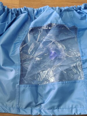 0000407 ผ้าใบล้างแอร์ Q-535 ผ้าคลุมล้างแอร์ ผ้าล้างแอร์