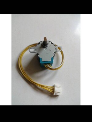 0000094 มอเตอร์ สวิง โตชิบ้า แอร์ 43T21461 ยี่ห้อโตชิบา MOTOR TOSHIBA มอเตอร์บานสวิง